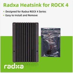 Disipador de calor Radxa para ROCK 4, fácil de instalar