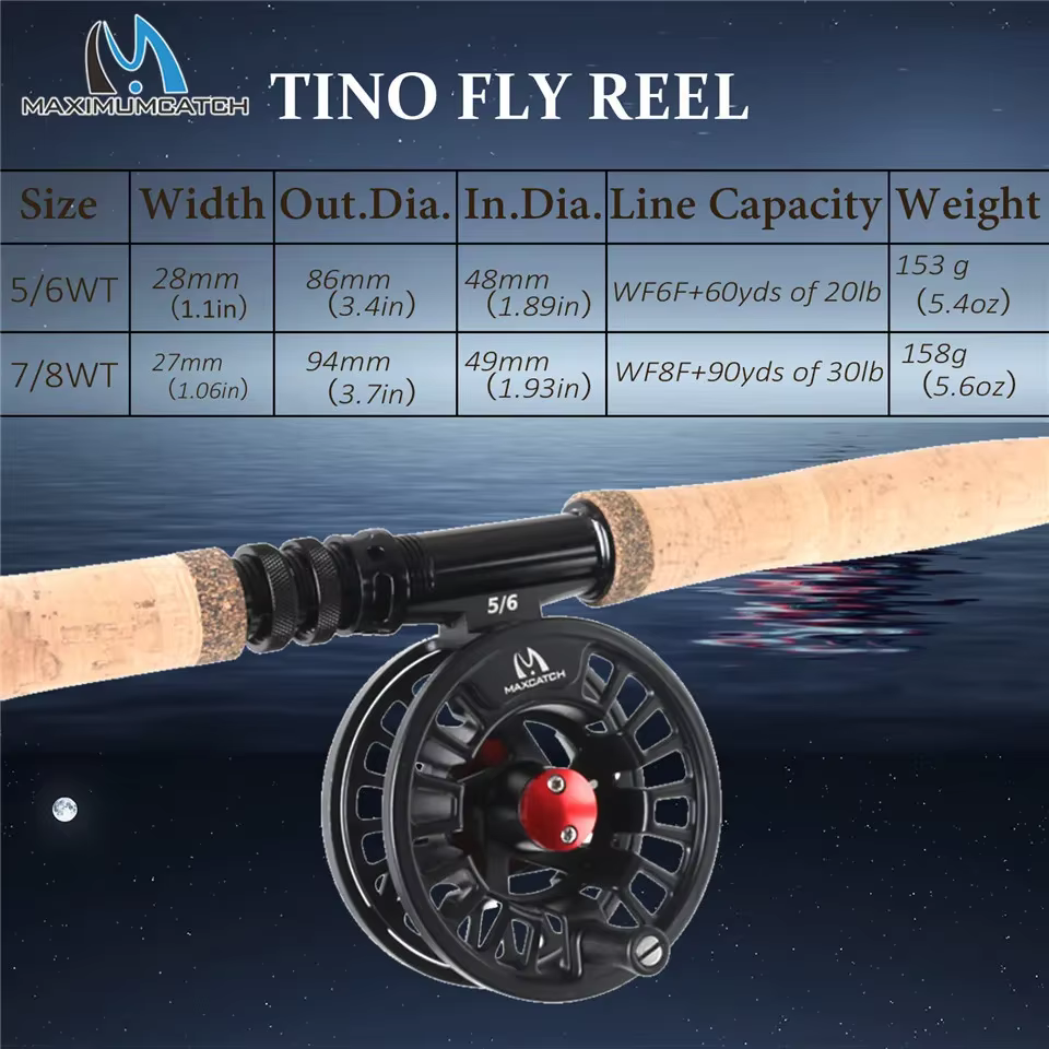 Caña de Mosca Maxcatch V-Switch 4-8WT – Kit Viaje Accion Moderada Rapida - imagen 4