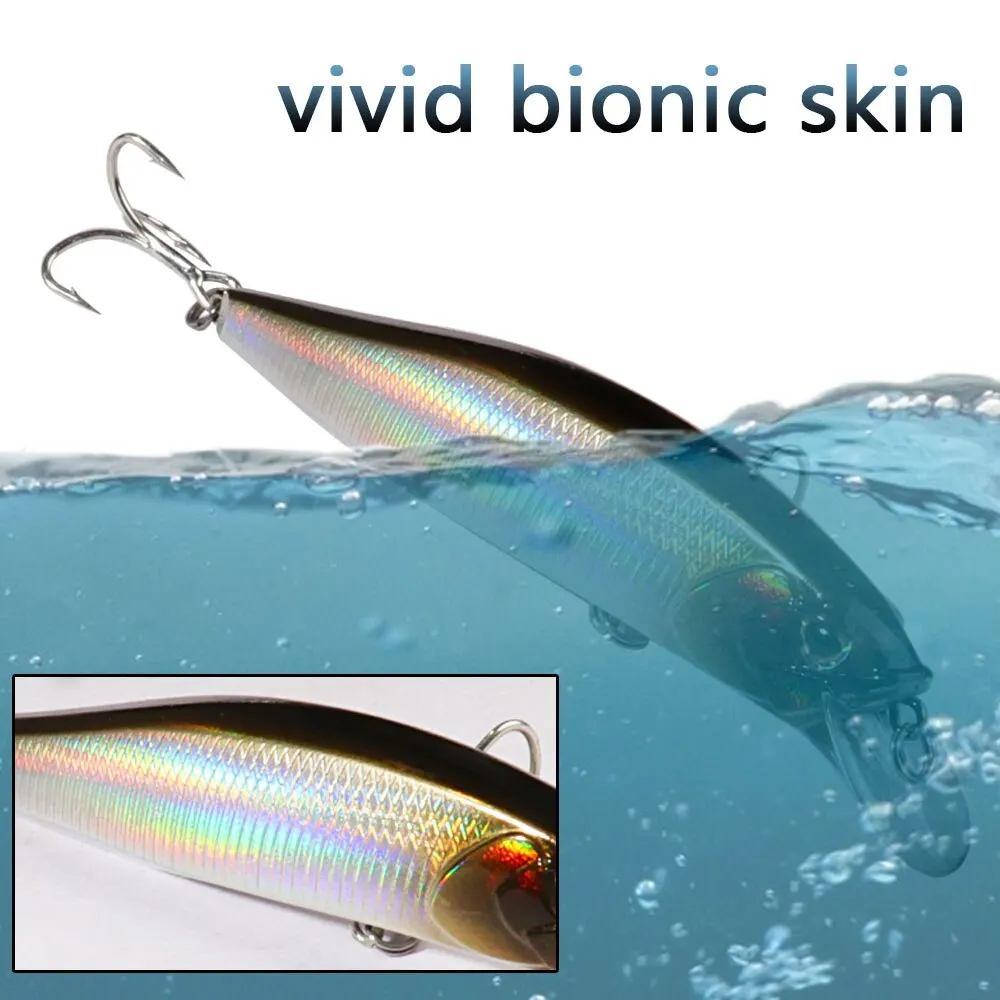 Swimbait GOBAIT – flotante con anzuelos triples - imagen 4