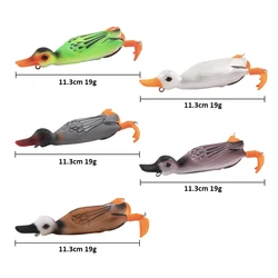 Goture Señuelo Rana Topwater Hélice – Atrapa Lucio y pez serpiente