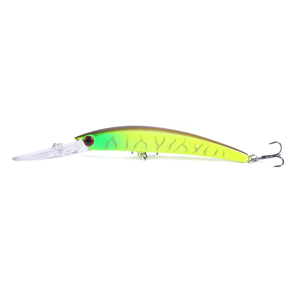 HENGJIA Jerkbait Buceo Profundo - Cebo Duro Para Lubina Y Carpa - imagen 3