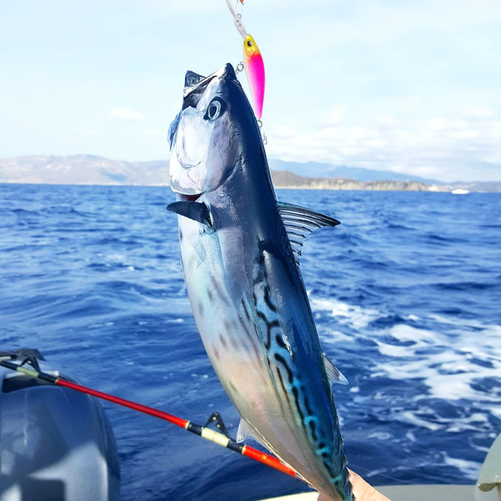 Wobbler Minnow FREE FISHER de lengua larga Crankbait - imagen 5