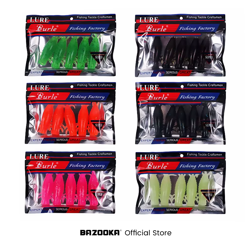 Cebo blando Bazooka para lubina y lucio – Vinilos de silicona para jigging - imagen 3