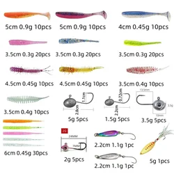 Kit Señuelos Artificiales Agua Dulce – Wobbler, Cucharillas y Jig Head