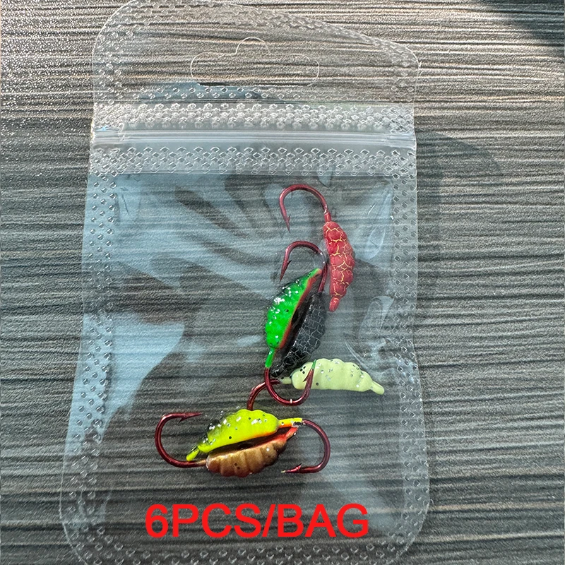 Anzuelos JigBait TAKEDO 22MM para lubina y carpa – Señuelos de hielo - imagen 2