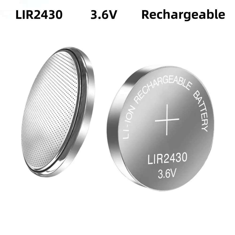 Batería recargable de litio CR2430 para llave de coche control remoto - imagen 2