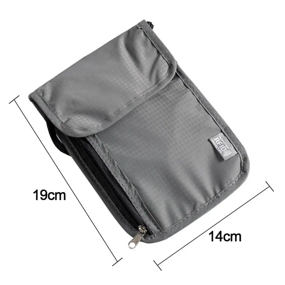 Portadocumentos RFID impermeable de nailon para pasaporte y DNI - imagen 5