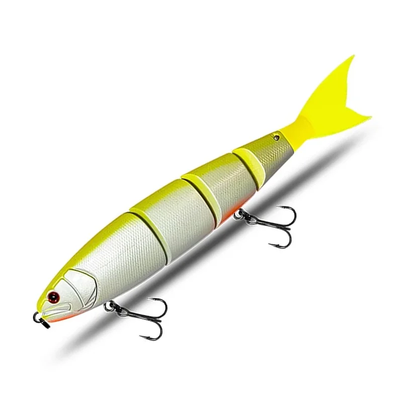 Señuelo swimbait hundimiento Minnow wobbler para lucio y trucha - imagen 4