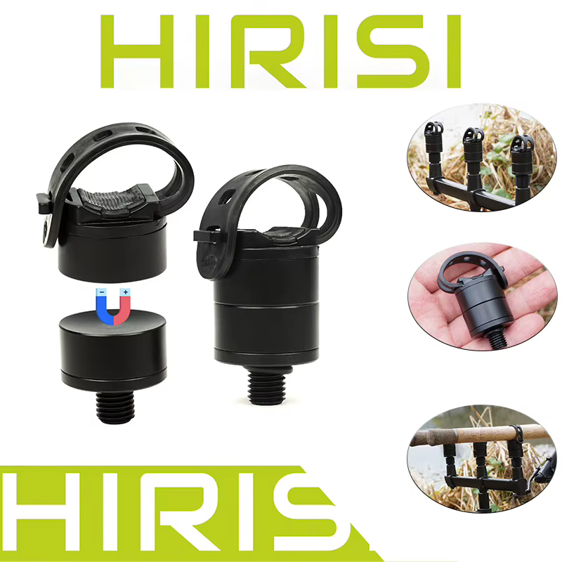 Soporte magnético para cañas Hirisi AC600 – Liberación rápida con correa de seguridad - imagen 2