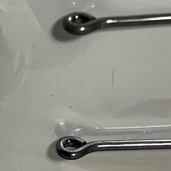 Anzuelos dobles vástago largo con anilla extralargos para macarela