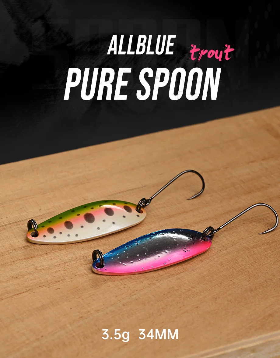 Señuelo ALLBLUE Pure Spoon 3.5g vista principal