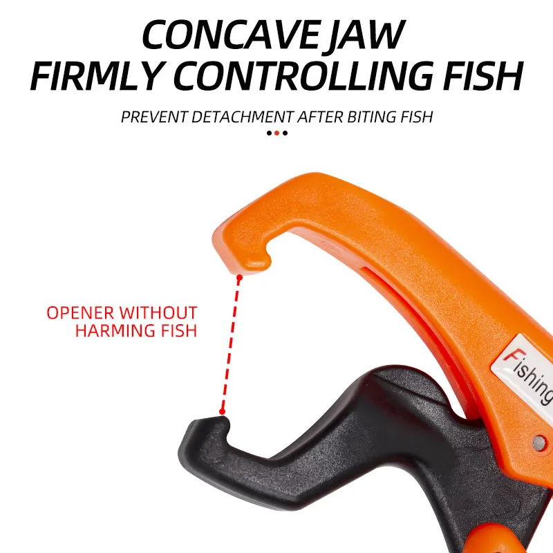 Lipgrip ShareShark para trucha y black bass, alicates flotantes ABS - imagen 5