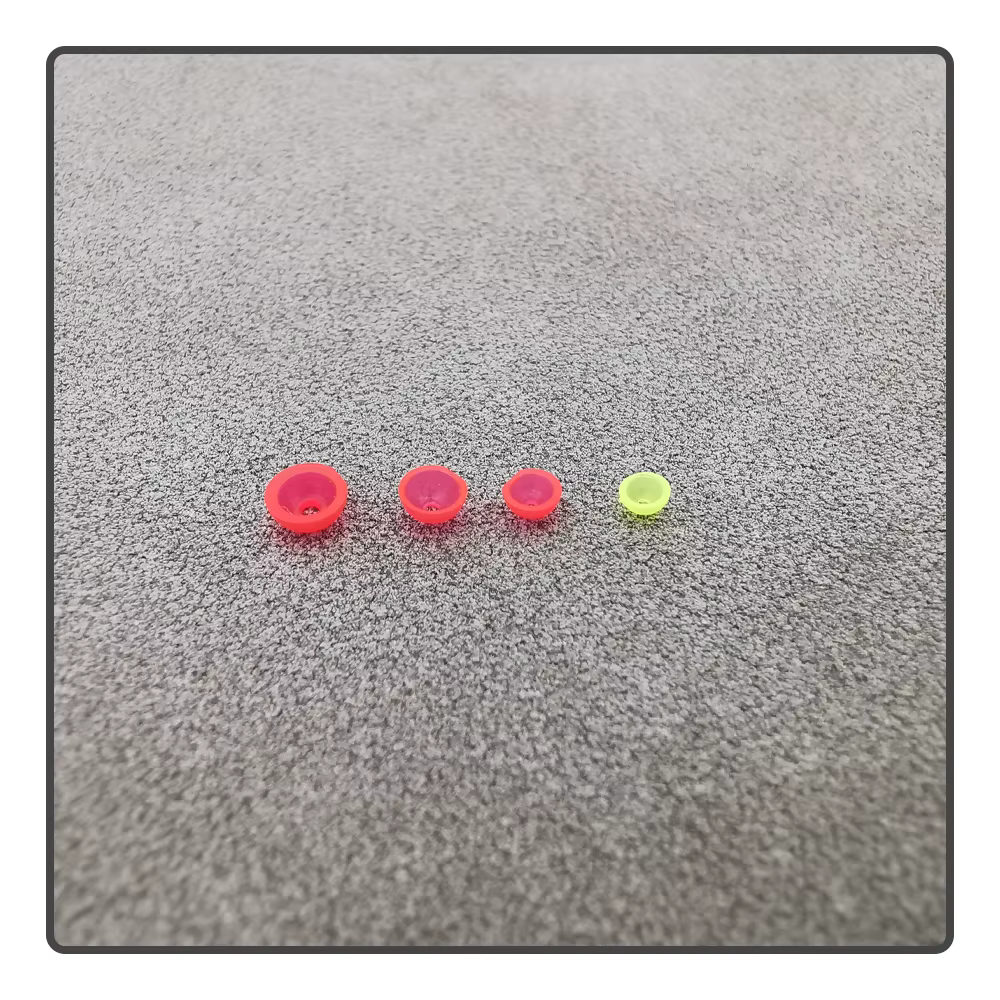 Cuentas anticolisión flotantes ABS – Protección hemisférica para pesca - imagen 4