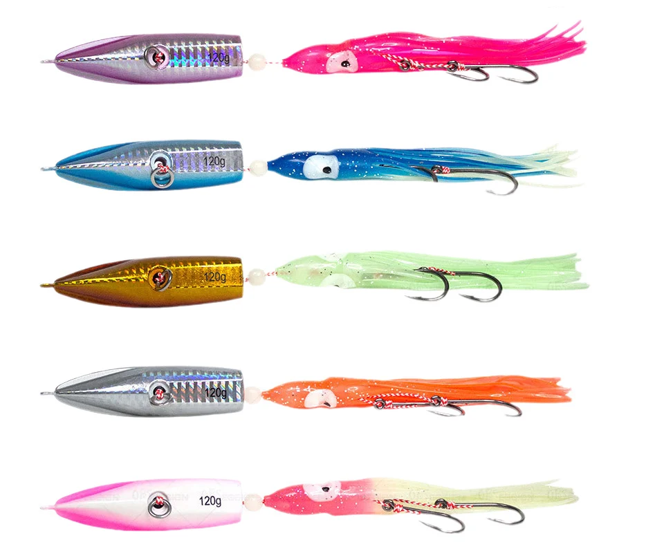 Señuelo Inchiku Jig en acción