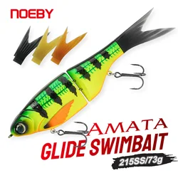 NOEBY Glide Swimbait Joint Bait AMATA Shad – señuelo para lubina
