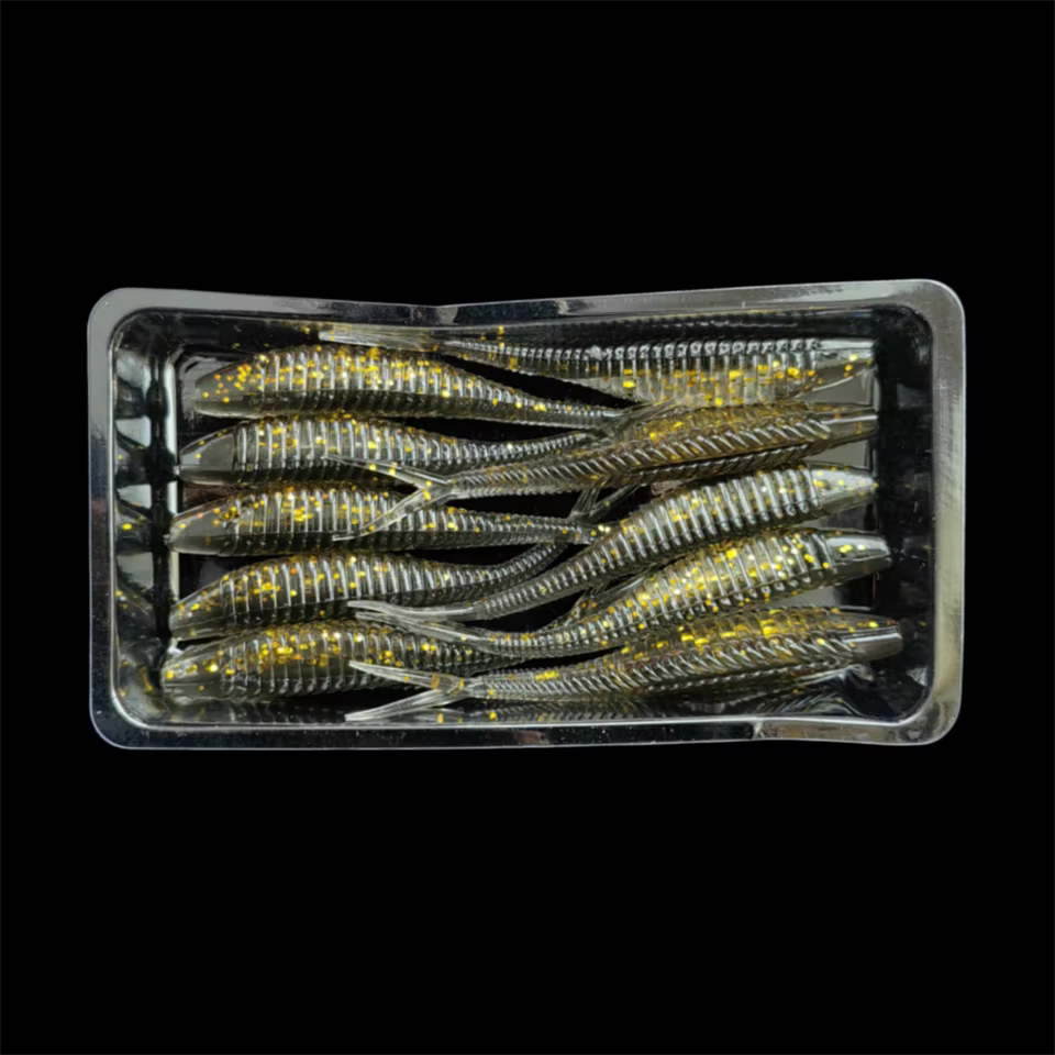 MUKUN Jerk Shad - Señuelo para lubina en vinilo blando 70mm 1,8 g - imagen 3