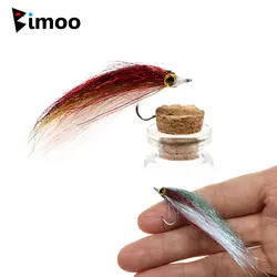 Bimoo Señuelo largo hundimiento lento Mosca piscardo herido