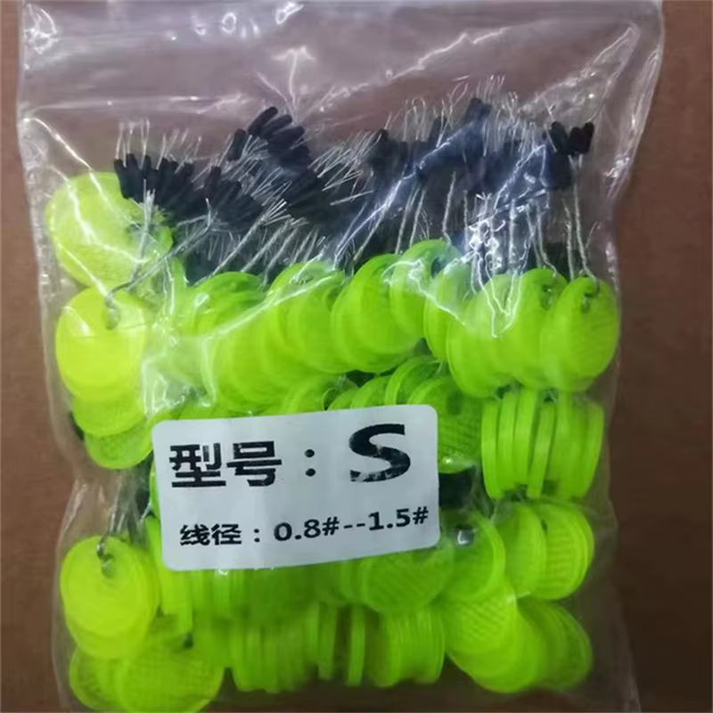 Bolas Carpfishing Stop – Goma ovalada negra para carpa