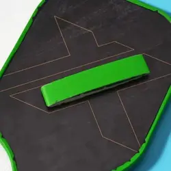 Cinta protectora PU para palas de pickleball adhesiva sin arrugas
