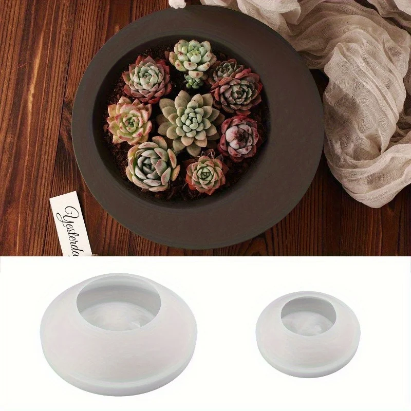 Molde para macetero de cemento DIY