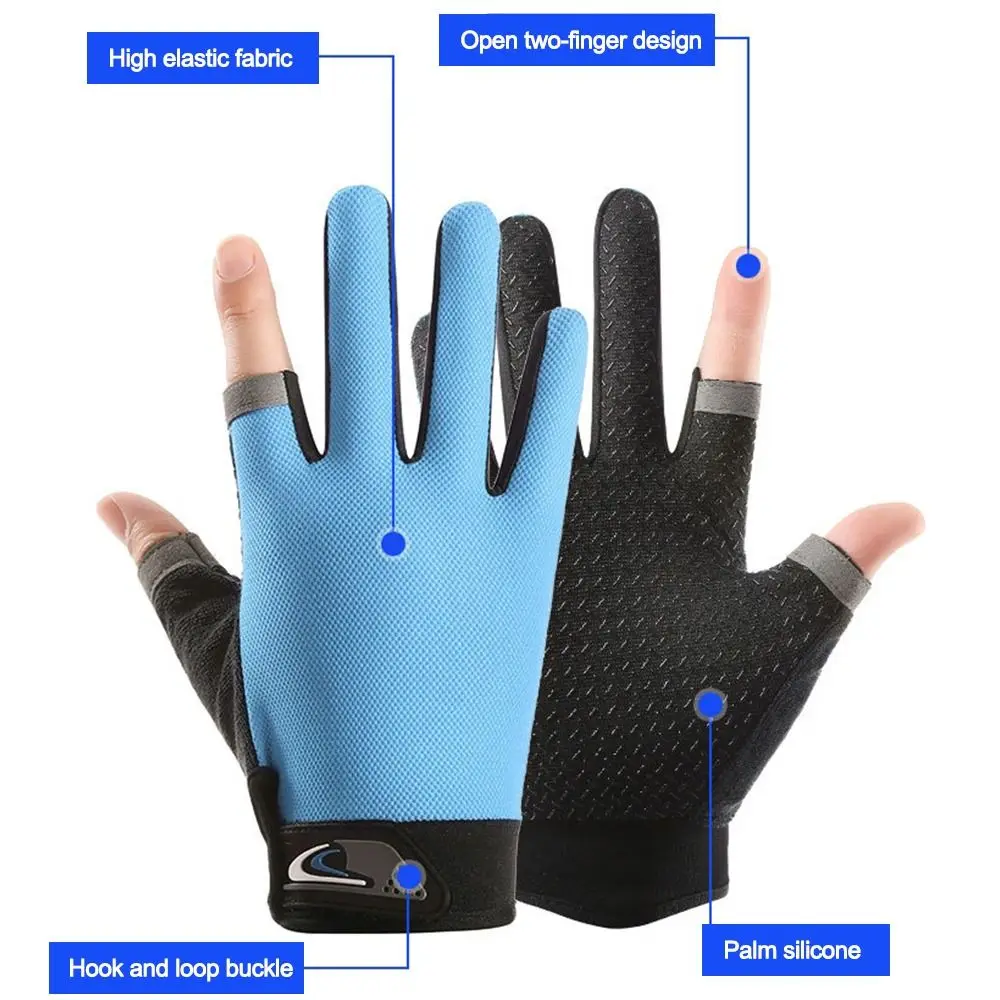 Guantes de medio dedo para actividades outdoor