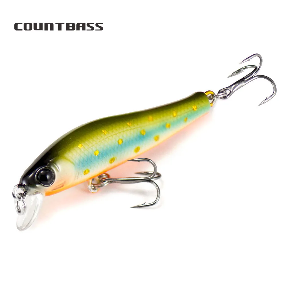Countbass Afundando Minnow 55mm – Wobbler hundido para lubina y trucha