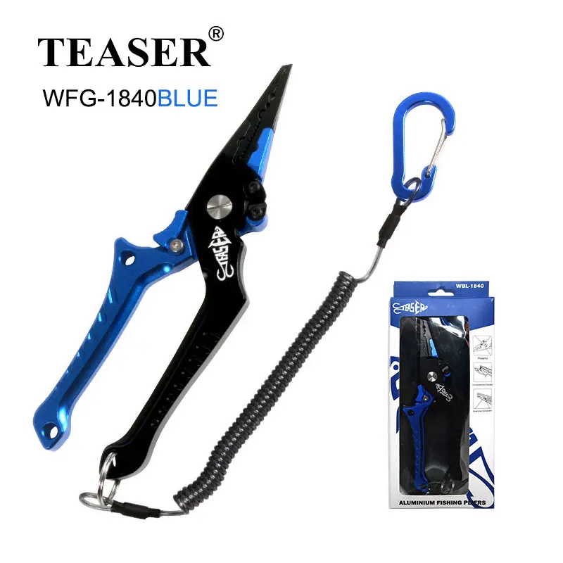 Alicates de pesca TEASER WFG-1840 multifuncionales con cortalíneas - imagen 2