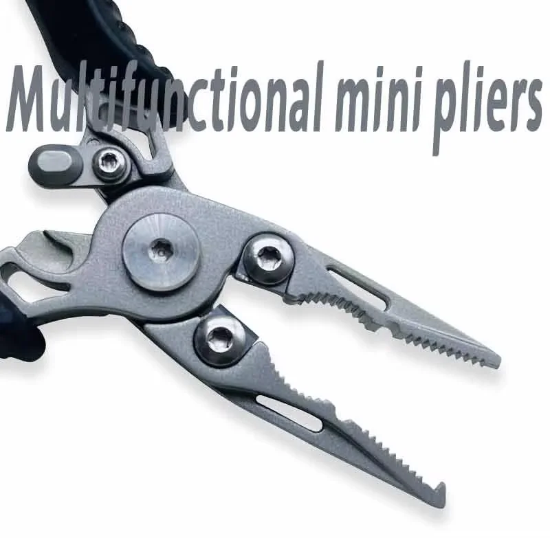 Alicates de pesca TAKEDO multifuncionales vista frontal