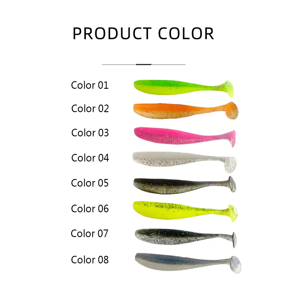 Balleo Easy Shiner – señuelo blando Shad para lucio, 5/7/9 cm - imagen 2