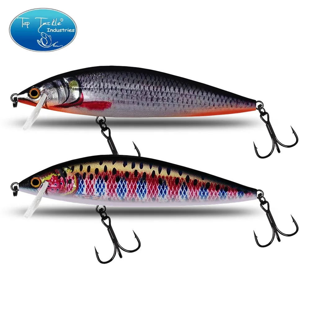 TopTackle Industry Minnow señuelo hundidor – para agua dulce y salada - imagen 4