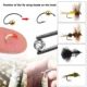 Kit DIY para atar moscas FREE FISHER con señuelos giratorios