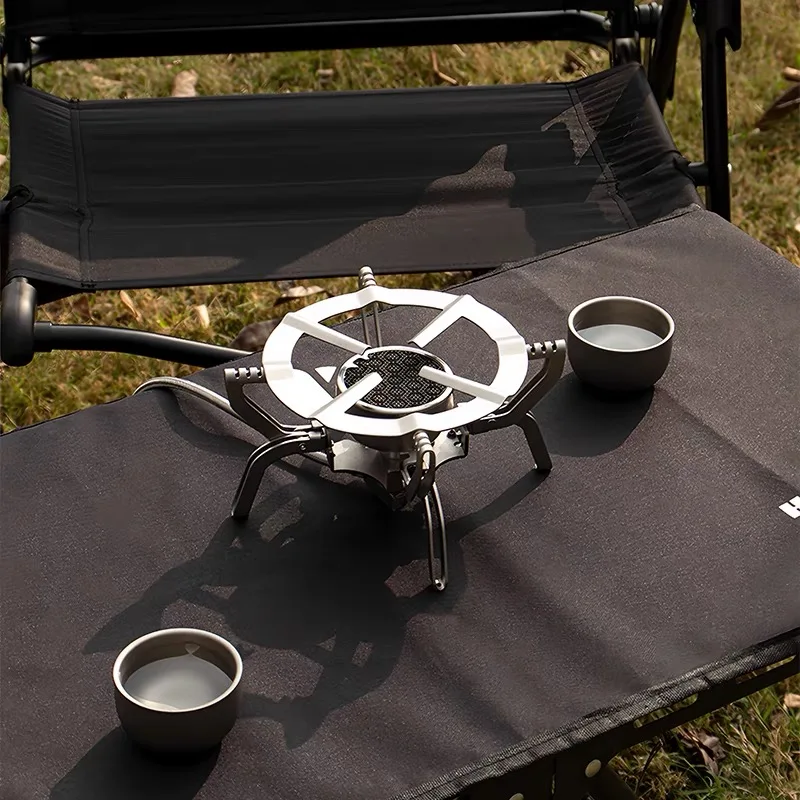 Estufa Gas Portátil BUERK – Infrarroja Plegable para Camping y Pesca
