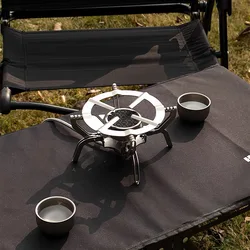 Estufa Gas Portátil BUERK – Infrarroja Plegable para Camping y Pesca