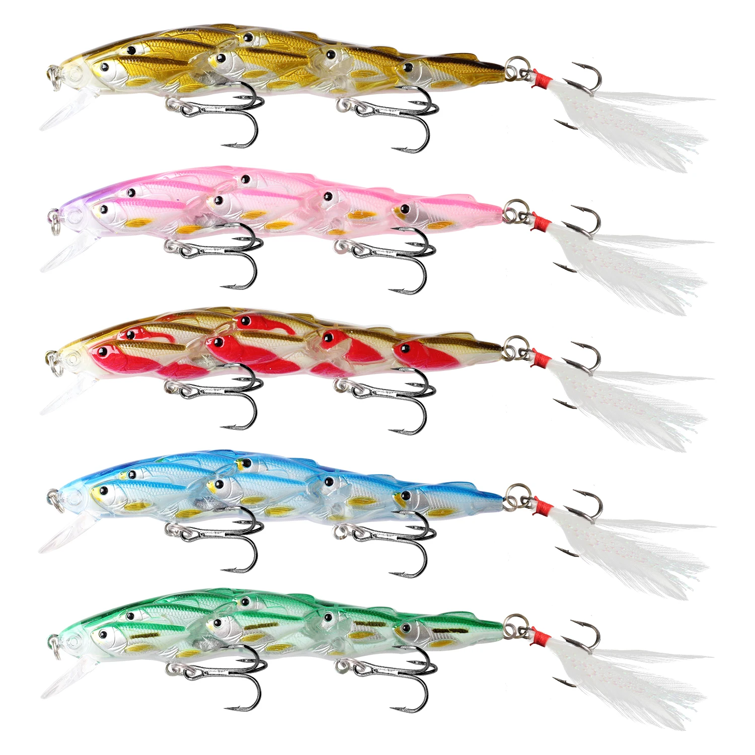 SwimBa Swimbait Pececillo Flotante 15,5g – Lubina y Carpa - imagen 4