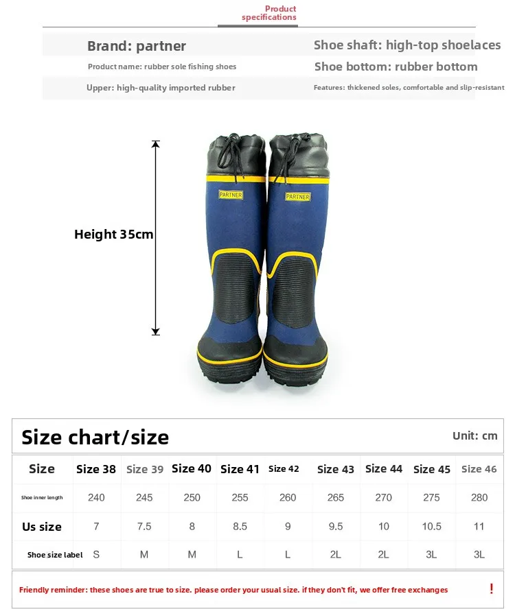 Interior de terciopelo de las botas de pesca invernales