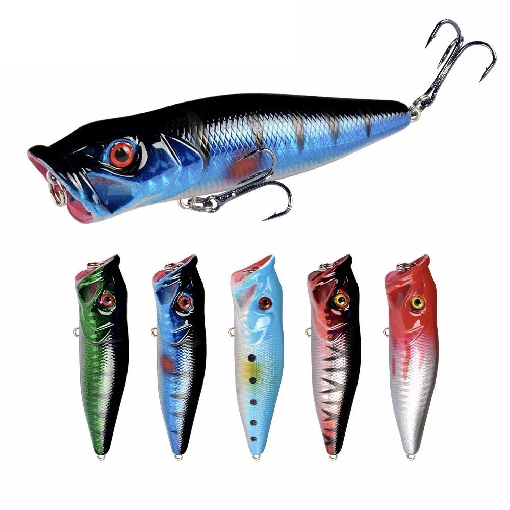 Señuelo Popper de superficie cebo duro para pesca - imagen 5