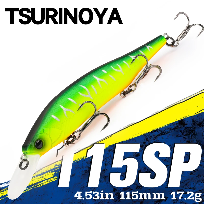 Tsurinoya 115SP Minnow – Señuelo flotante 115mm 17g - imagen 5