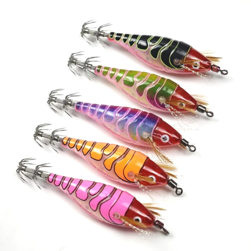 Señuelos luminosos para calamares y camarones con anzuelo - imagen 3