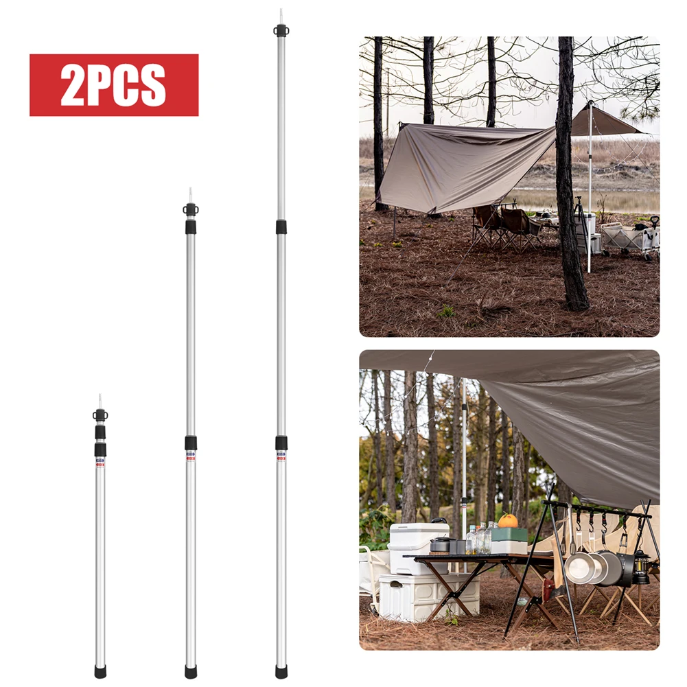 Postes telescópicos de aluminio ajustables para tiendas y toldos - imagen 3