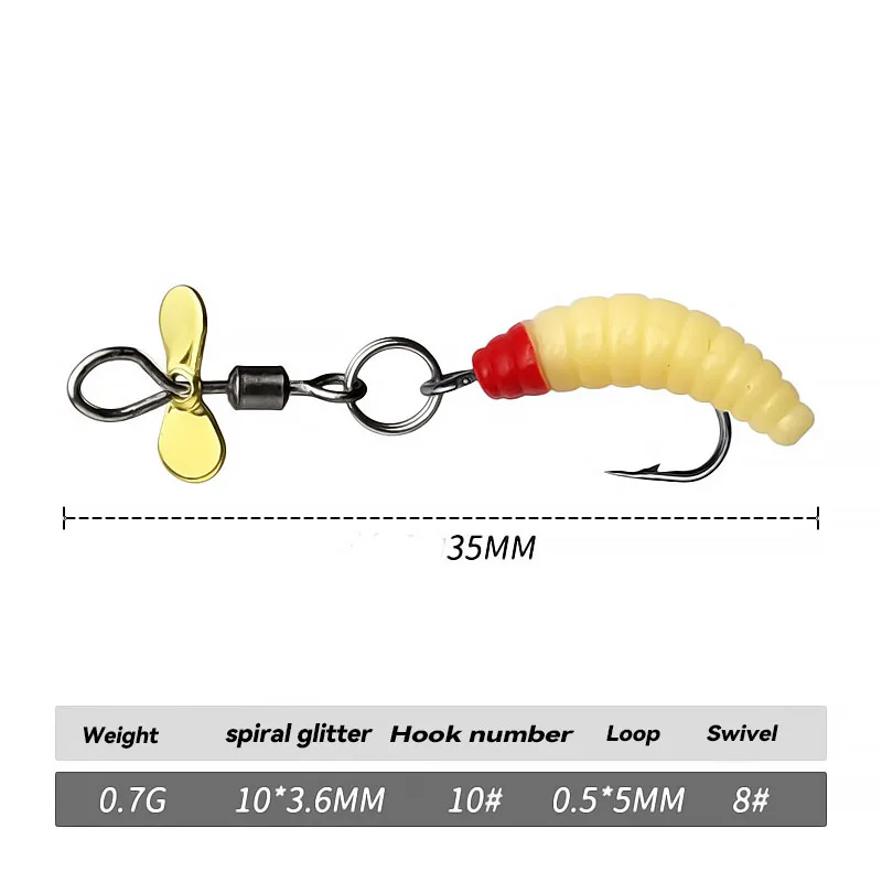 Bazooka Spinnerbait – Señuelo giratorio para Pike, Bass y Carpa - imagen 3