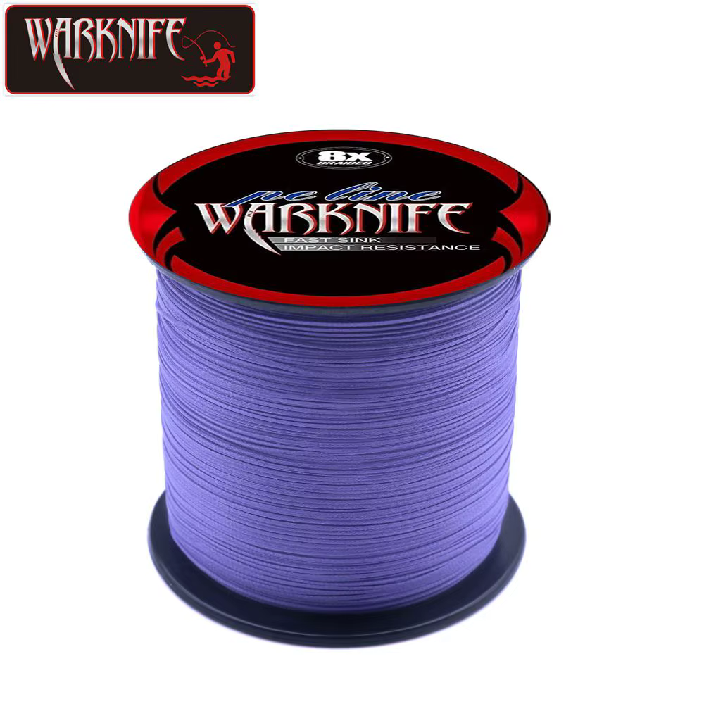 Warknife 8 hebras Sedal trenzado PE japones para carpa de agua dulce - imagen 4