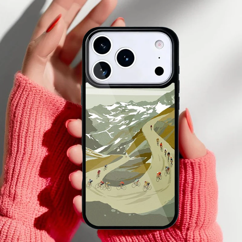 Funda Krajews desde ángulo superior mostrando compatibilidad con iPhone