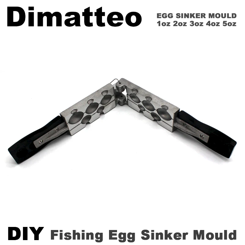 Dimatteo Moldes de plomo para pescar - Kit completo - imagen 2