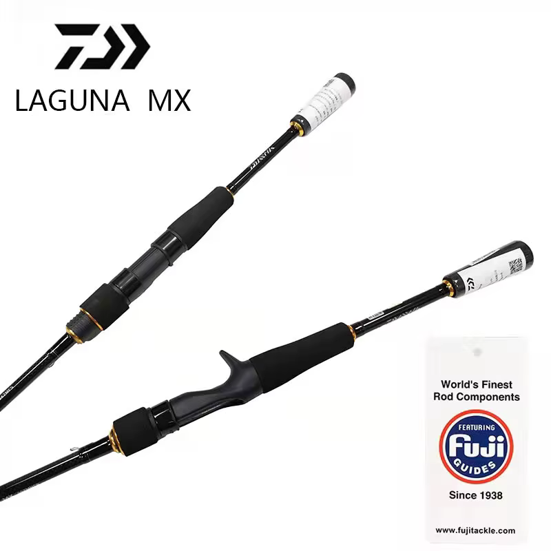Daiwa Laguna MX caña de pesca carbono con anillas Fuji para casting