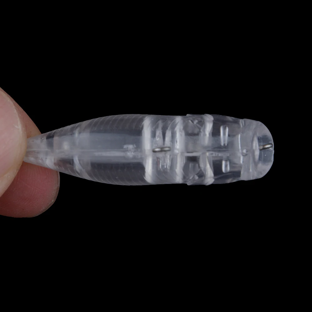 Mini Popper Chan'sHuang – Señuelo de superficie artesanal blanco - imagen 3