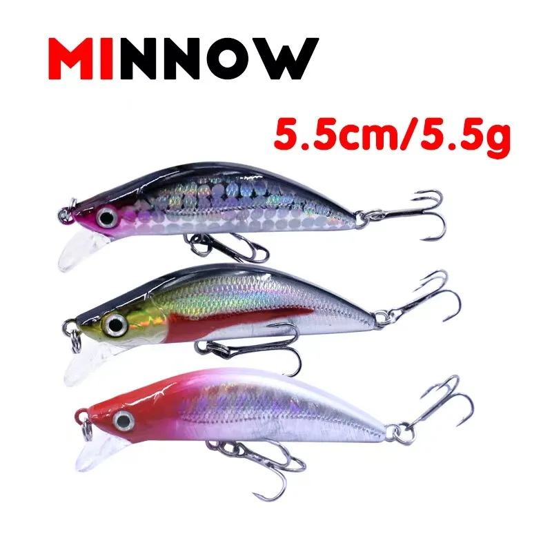 Señuelo Minnow Crankbait para Lubina y Lucio