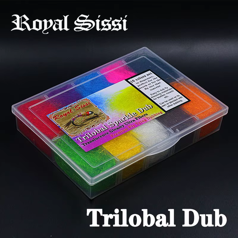Dubbing sintético Trilobal para atar moscas – 10 colores - imagen 3