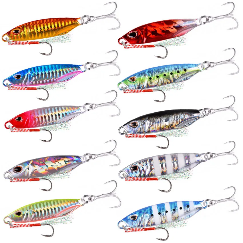 Plantillas de metal para jigging lento