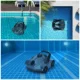 LOKEEVAN Robot limpiafondos inalámbrico para piscinas enterradas - imagen 4