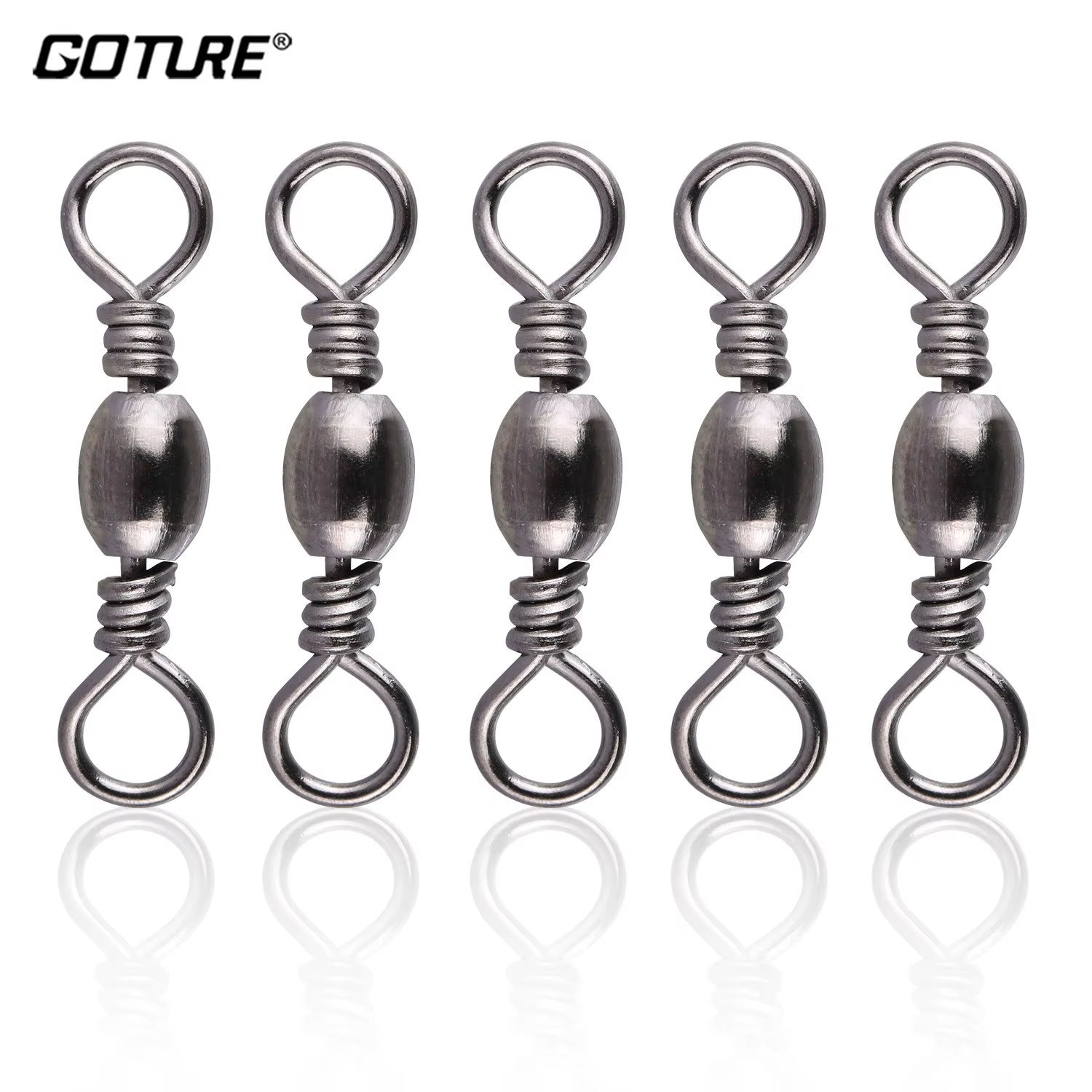 Goture Anzuelos Giratorios Acero Inoxidable – Conector Línea Pesca
